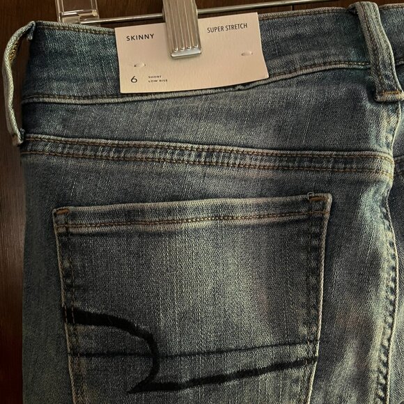 American Eagle Skinny Jeans Size 6 Short - Picture 3 of 5